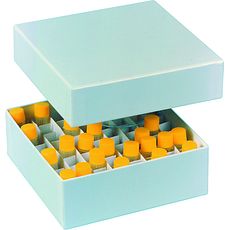 Cryoboîtes LMR® -90°C carton hydrophobe, séparateur pré-monté