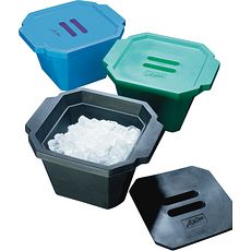 Bacs à glace octogonaux 4,5 litres avec couvercle