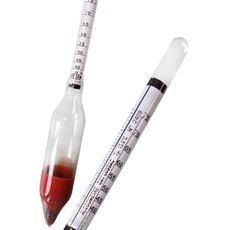 Alcoomètres petit modèle Température d'étalonnage +15,6°C