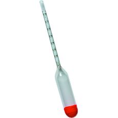 Densimètres longueur 160 mm, sans thermomètre