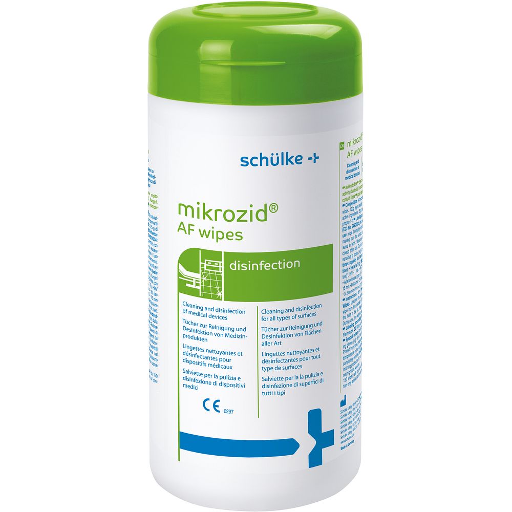 Lingettes désinfectantes Mikrozid® AF 60% d'alcool