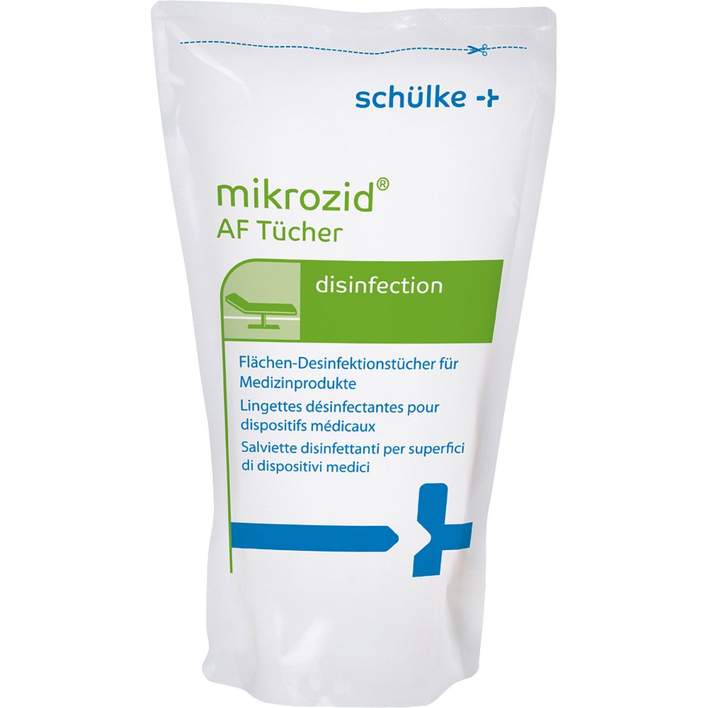 Lingettes désinfectantes Mikrozid® AF 60% d'alcool