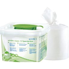 Lingettes désinfectantes en kit avec seau carré 1,5 litre