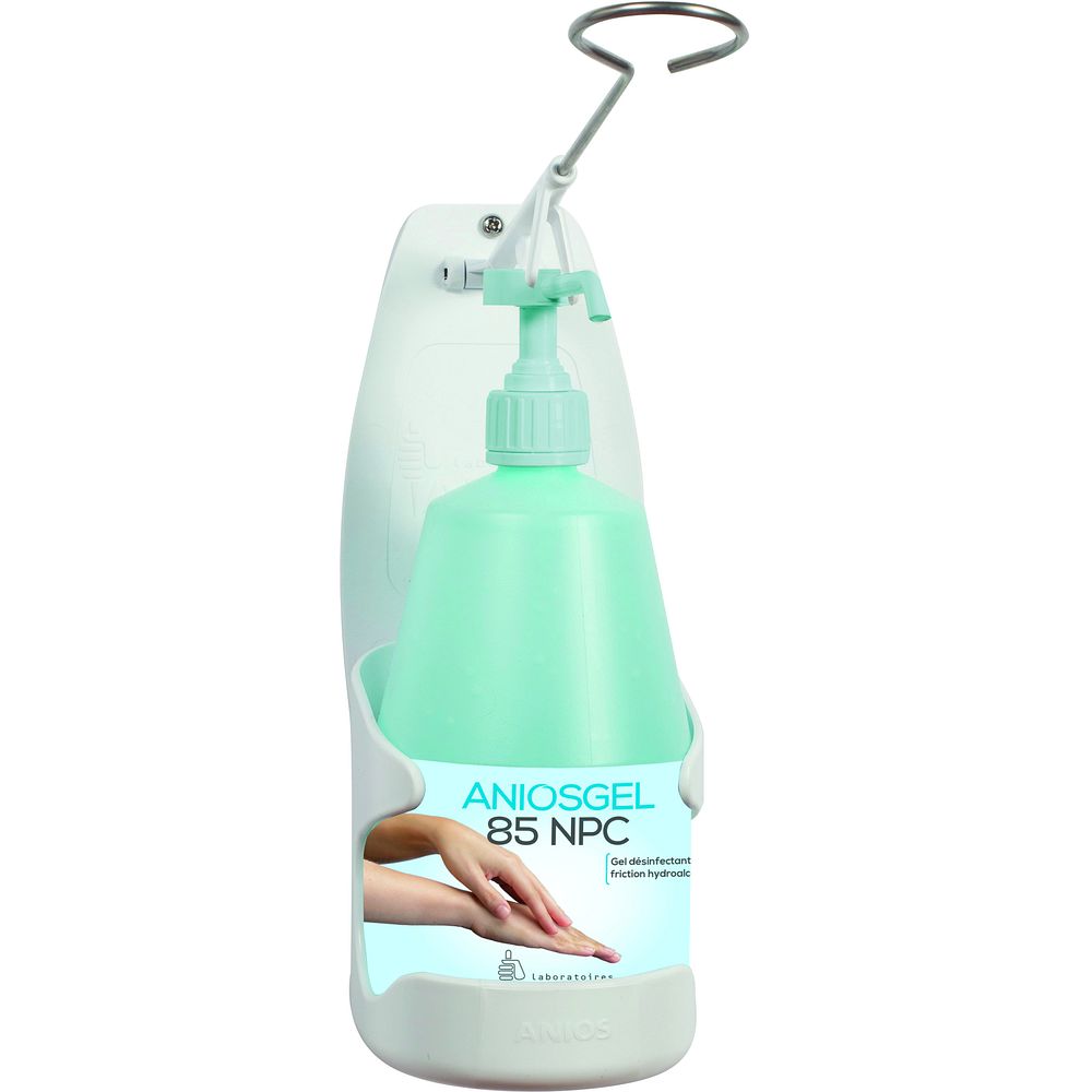 Distributeurs muraux PVC commande au coude