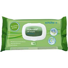 Lingettes désinfectantes Mikrozid® AF 60% d'alcool