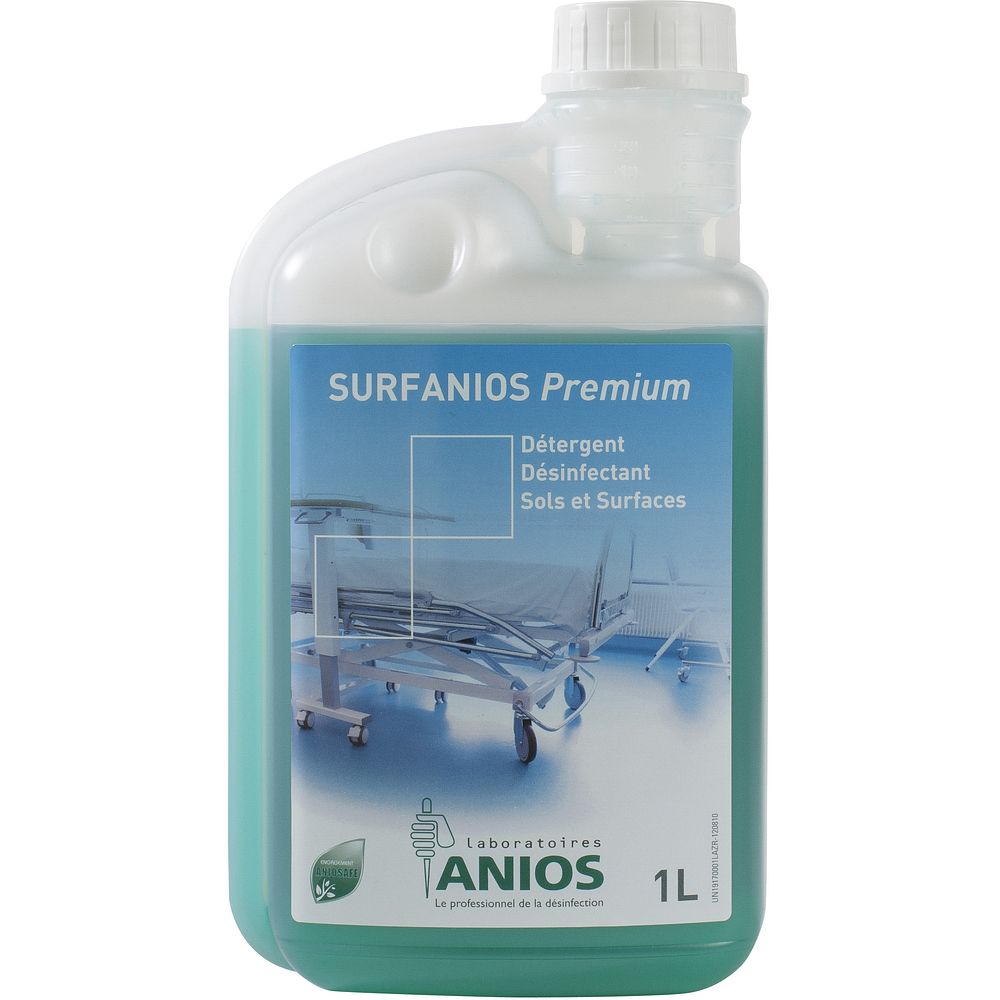 SURFANIOS PREMIUM, pouvoir désinfectant renforcé