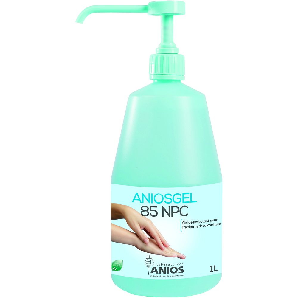  gels hydroalcooliques ANIOSGEL 85 en flacon airless pour distributeur