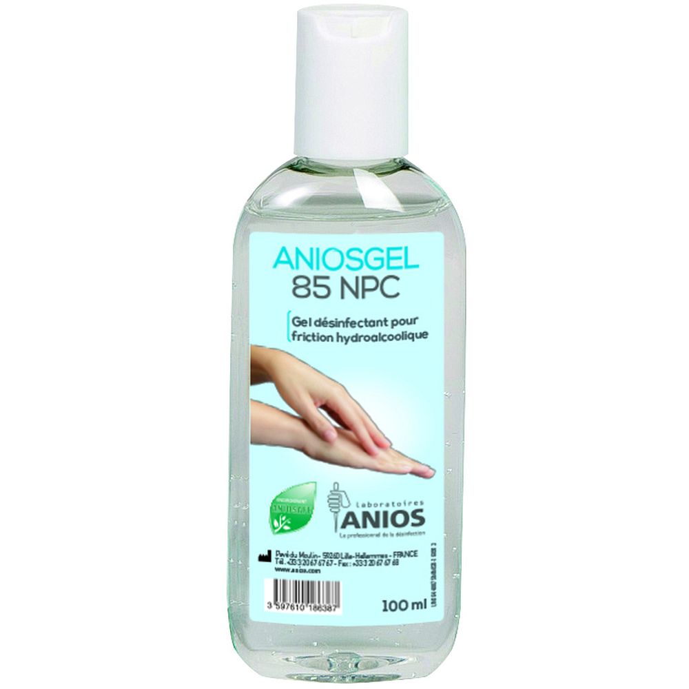  gels hydroalcooliques ANIOSGEL 85
