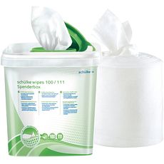 Lingettes désinfectantes en kit avec seau carré 2 litres