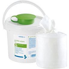 Lingettes désinfectantes en kit avec seau 1,5 litre