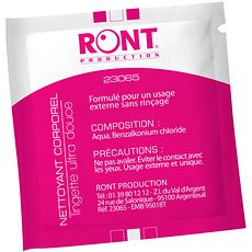 Lingettes de nettoyant corporel