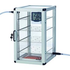 Dessiccateur avec flux gazeux 51 litres, en verre