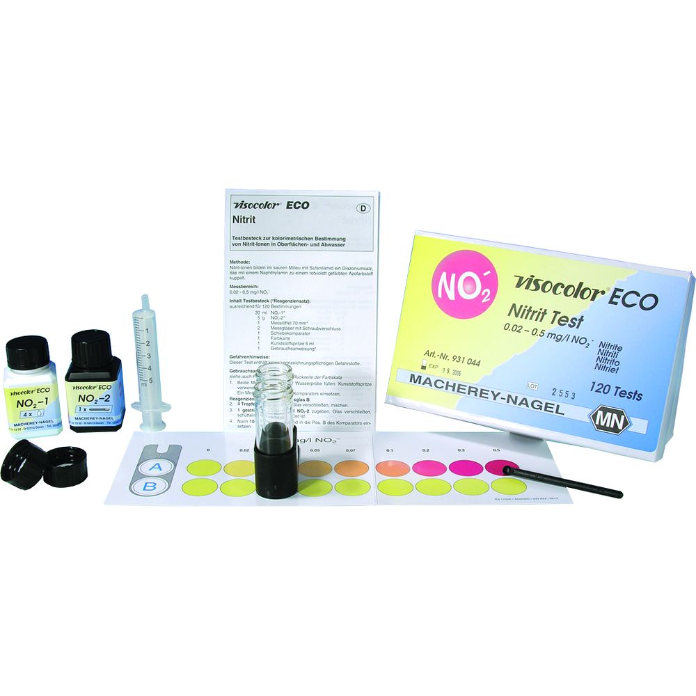 Kit comparateur d'analyse du pH par comparateur colorimétrique visuel
