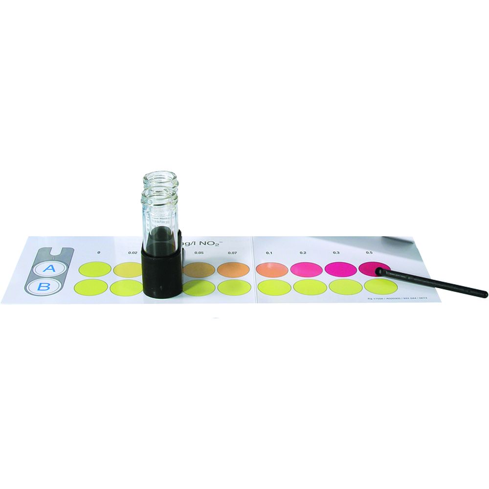 Kit économique d'analyse du Silice (fort) par comparateur colorimétrique visuel