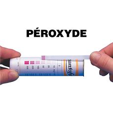 Bandelettes réactives Peroxyde