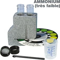 Kit haute sensibilité d'analyse de l'Ammonium par comparateur colorimétrique visuel