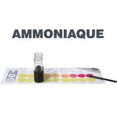Kit économique d'analyse de l'Ammonium par comparateur colorimétrique visue
