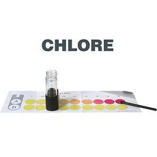 Kit économique d'analyse du Chlore par comparateur colorimétrique visuel