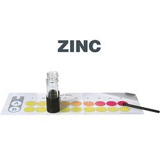 Kit économique d'analyse du Zinc par comparateur colorimétrique visuel