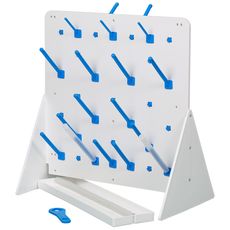 Egouttoirs de paillasse en PVC 33, 53 et 77 places