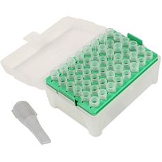 Pointes pour micropipettes sur gel d'électrophorèse