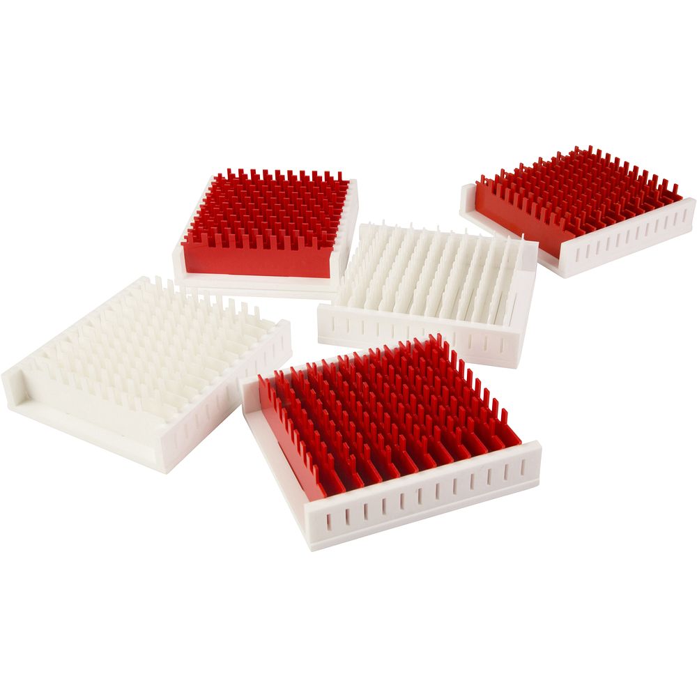 Cuves électrophorèse horizontales pour microplaques gels 10&nbspcm, jusqu'à 96&nbsppuits
