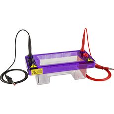 Cuves électrophorèse horizontales Mini gels 7 cm, jusqu'à 64 puits
