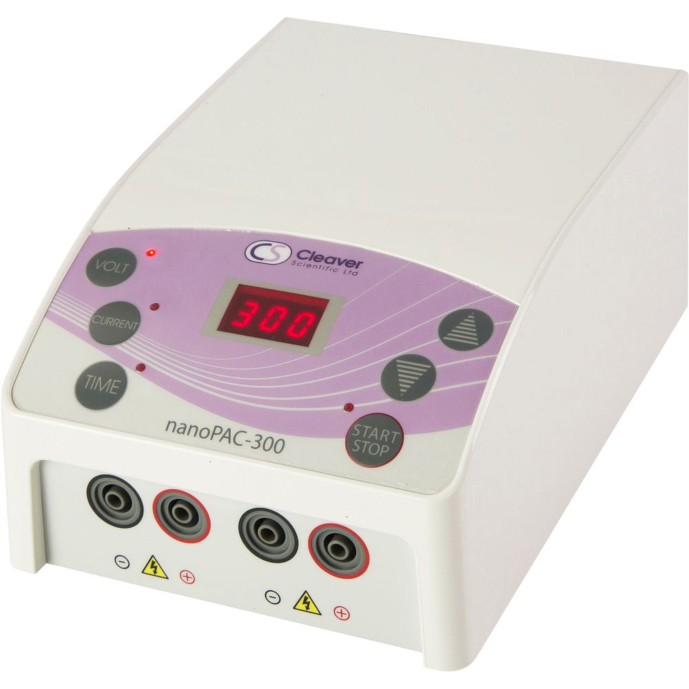 Cuves électrophorèse horizontales Midi gels 10&nbspcm, jusqu'à 100&nbsppuits