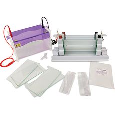 Cuves électrophorèse verticales large modulaires gels 18 x 8 cm, jusqu'à 192 échantillons