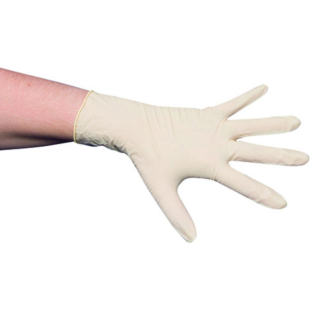 gants en latex non poudrés