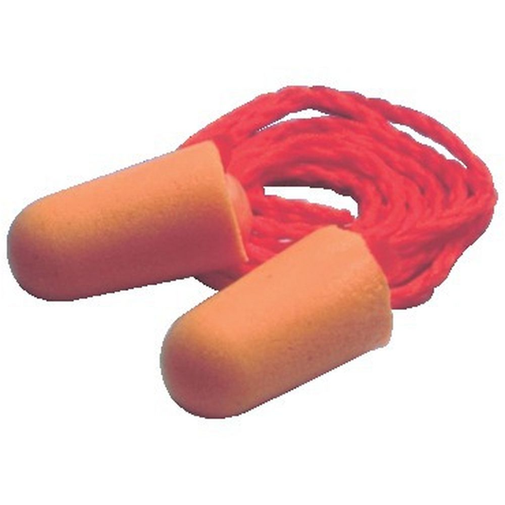 Bouchons d'oreille jetables 3M® 1110&nbspen mousse, cordés
