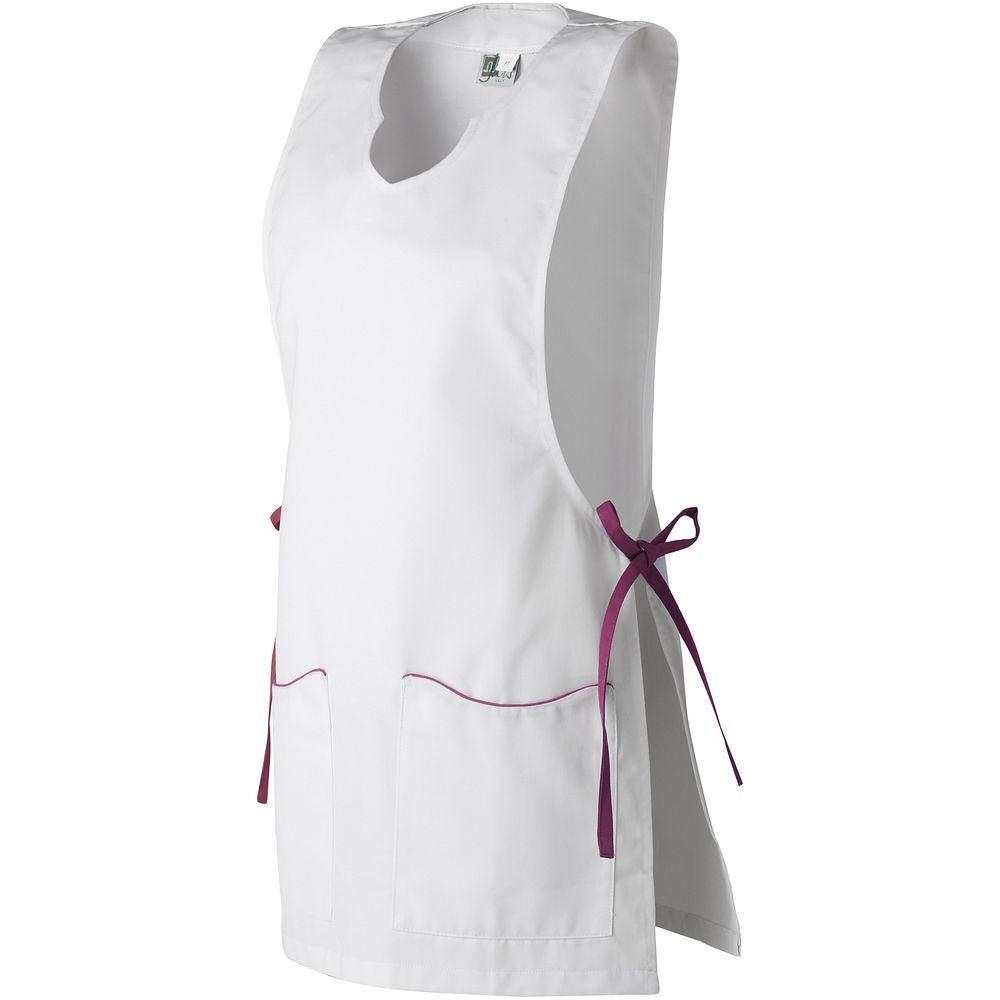 Chasuble femme encolure fantaisie LILLY blanc