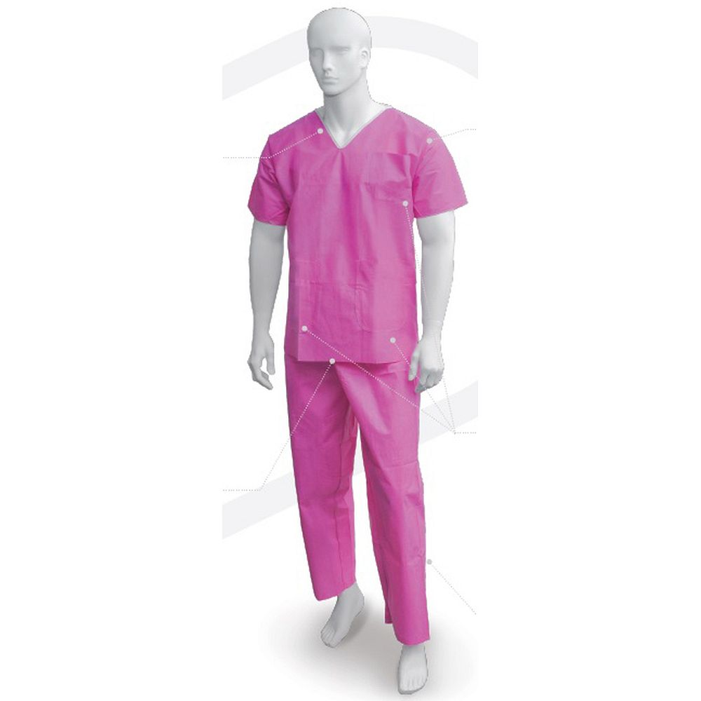 Tenues chirurgicales en polypropylène non tissé SMMS antistatique