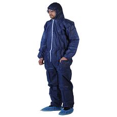 Combinaisons à cagoule et poches en polypropylène non tissé 30 g/m²