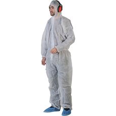Combinaisons à cagoule en polypropylène non tissé 40 g/m²