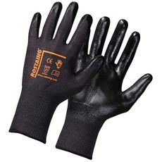 Gants anti-coupure noir pour milieu huileux BLACKNIT