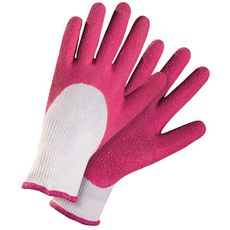 Gants multi-usages latex FUSHIA