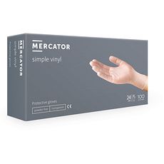 Gants simple vinyle poudrés et non poudrés