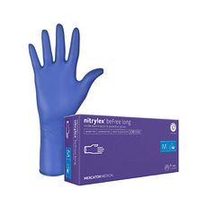 Gants Nitrylex® beFree long nitrile, non poudrés