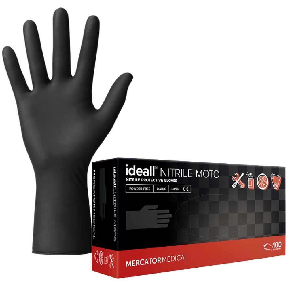 Gants ideall en nitrile, non poudrés