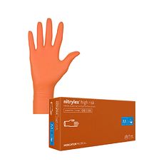 Gants Nitrylex® high risk nitrile, non poudrés