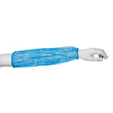 Manchettes en PE bleu