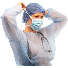 Masques médicaux 3 plis à liens type II et IIR
