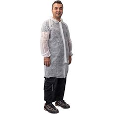 Blouses zippées en polypropylène non-tissé