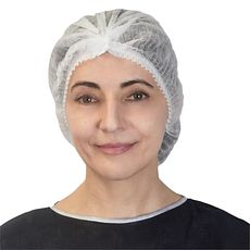Charlottes à clip non tissé en PP