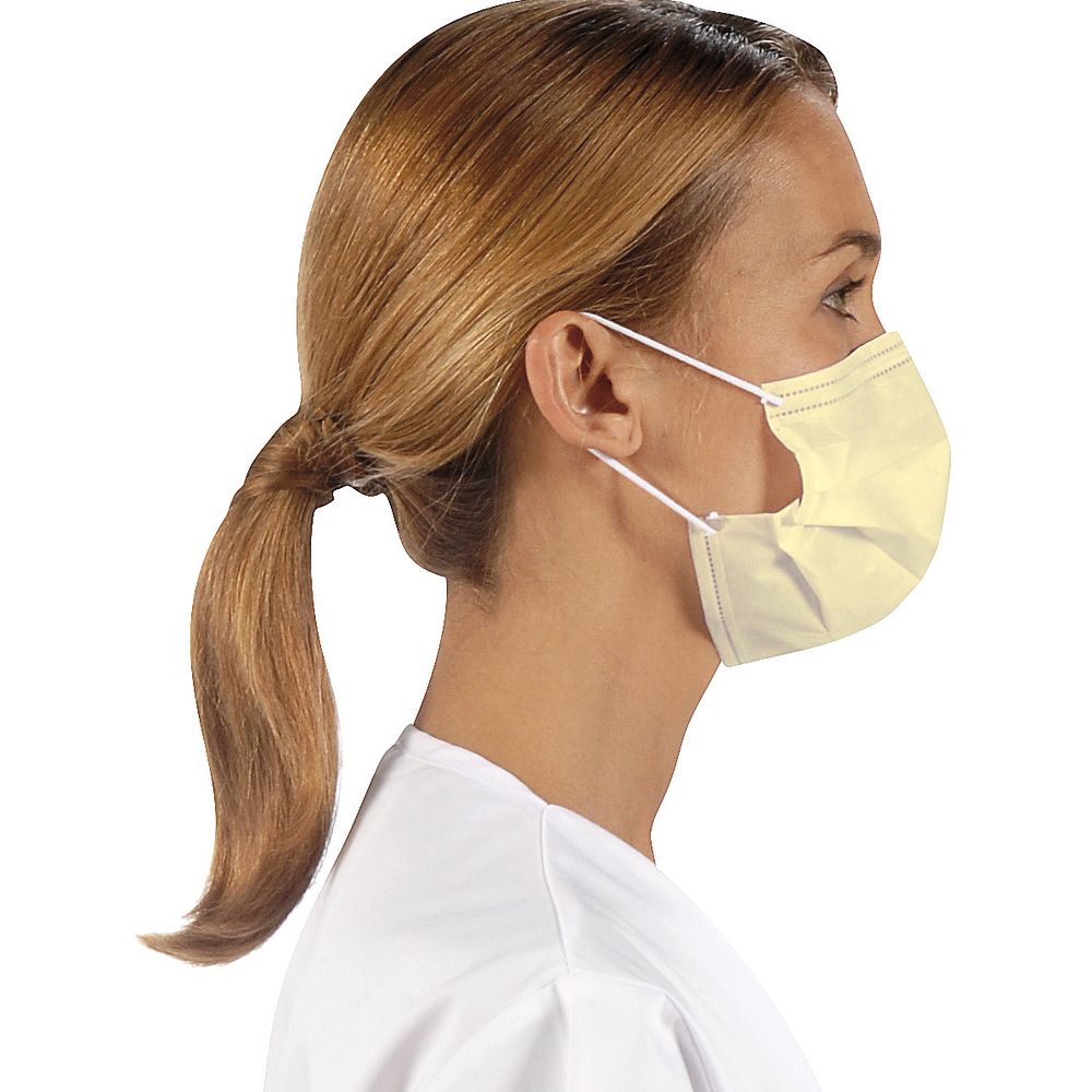 Masques médicaux 3&nbspplis élastiques auriculaires