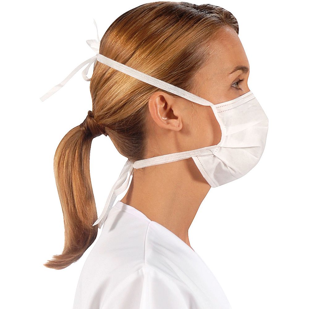 Masques médicaux 3&nbspplis avec liens Type II