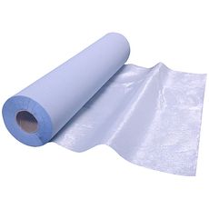 Draps d'examen plastifiés bleus