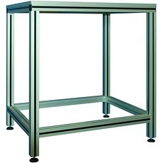 Tables en tubes d'aluminium anodisé