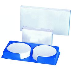 Filtres en microfibres de verre, disques à plat
